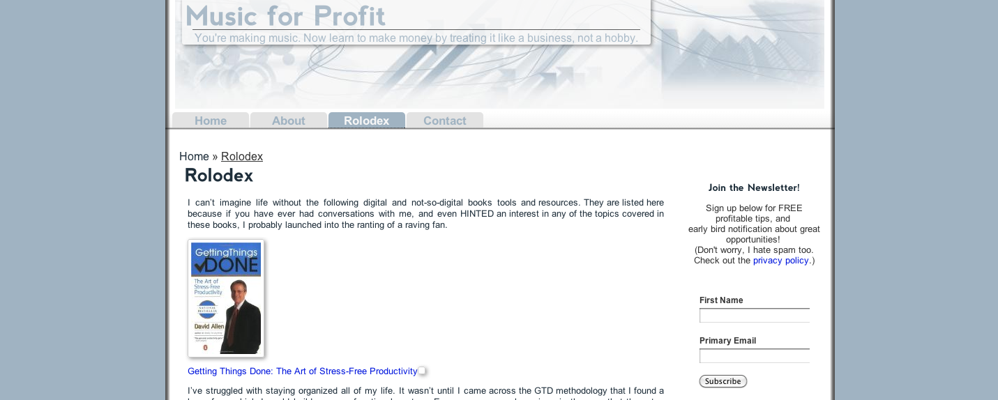 Music for Profit Screenshot Music for Profit Screenshot